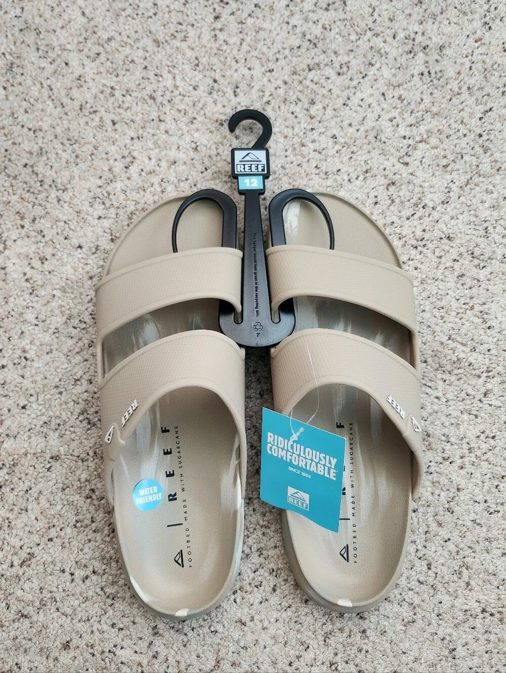 New Reef Men's Oasis Double Up Slides